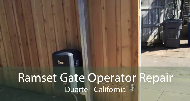 Ramset Gate Operator Repair Duarte - California